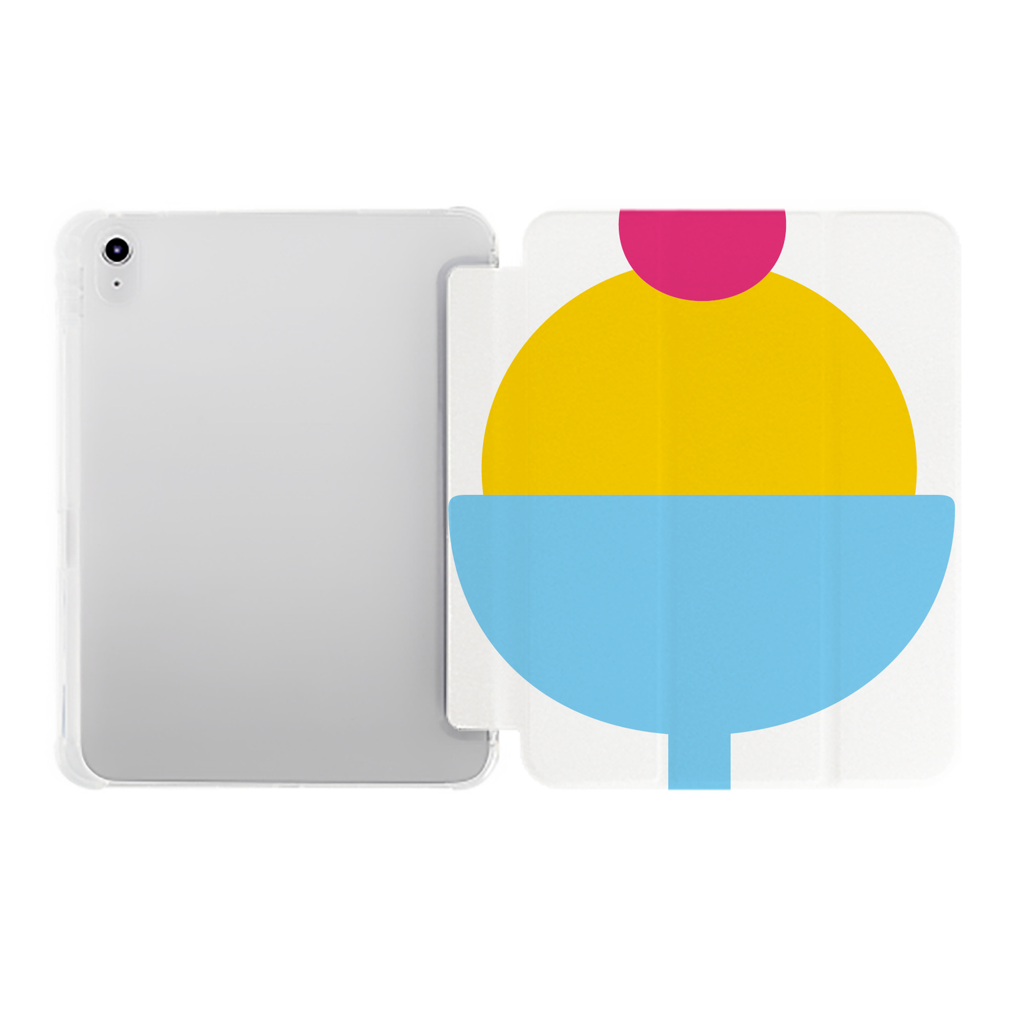 （画像用） Hello Kitty ハローキティ IPad ケース ペン収納付き 三つ折りスタンド PUレザー×シリコン 対応機種9.5/10.5/10.9インチ
